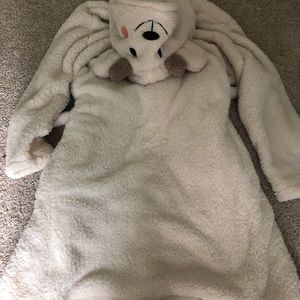 Ultra fluffy bathrobe